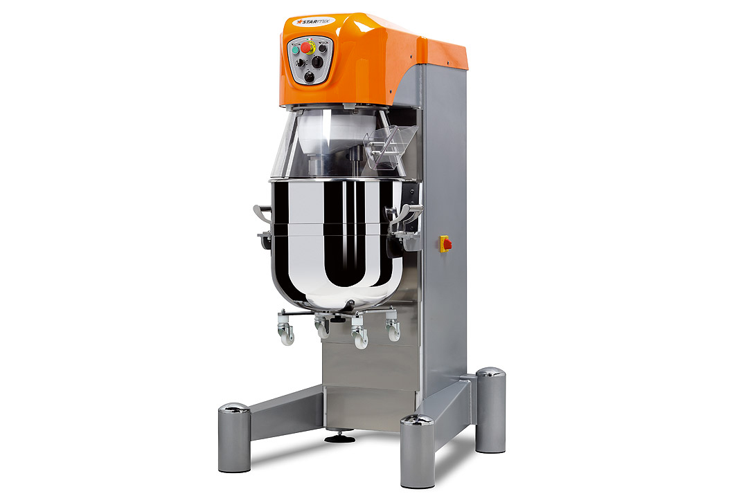 Mixer planetar Helpan 80 l, extracție cuvă