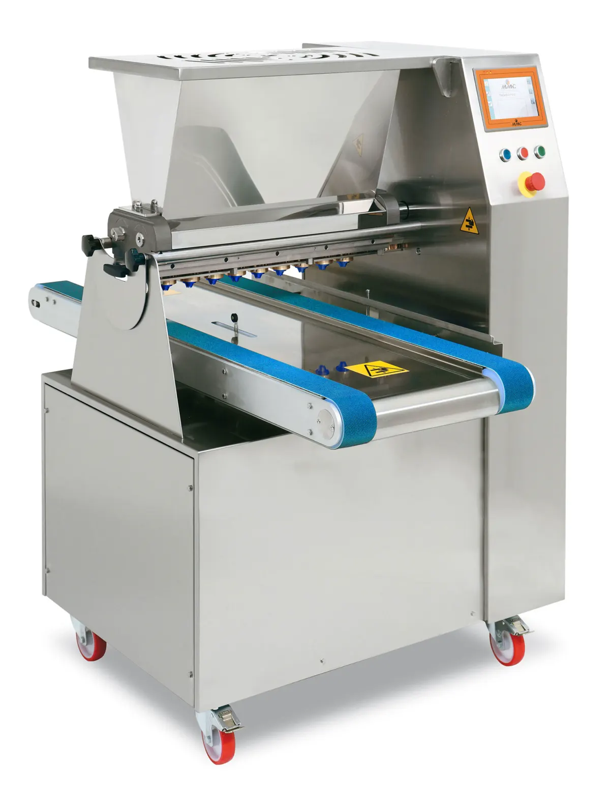 Dozator industrial cu duze rotative